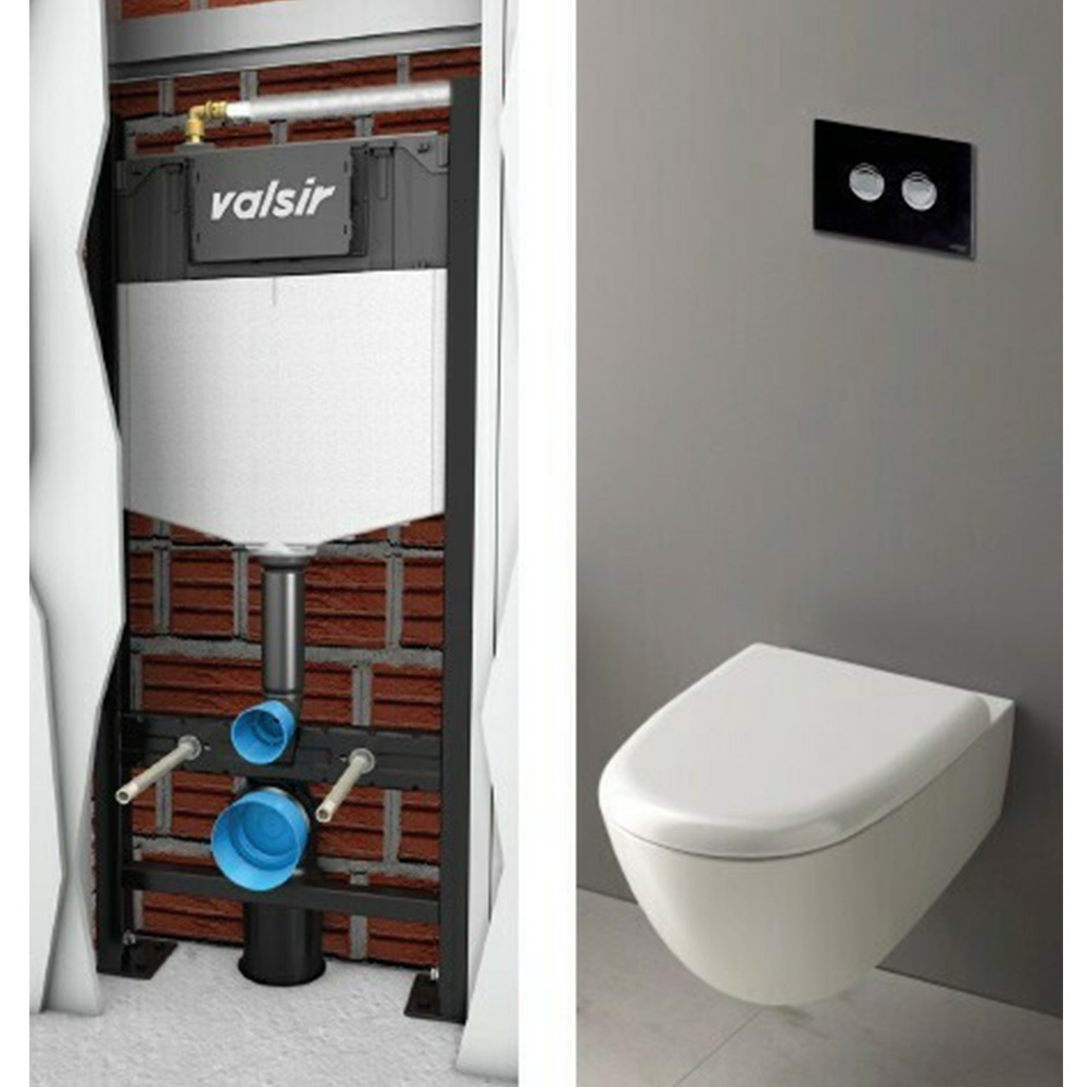 Καζανάκι Valsir Tropea S160 εντοιχιζόμενο